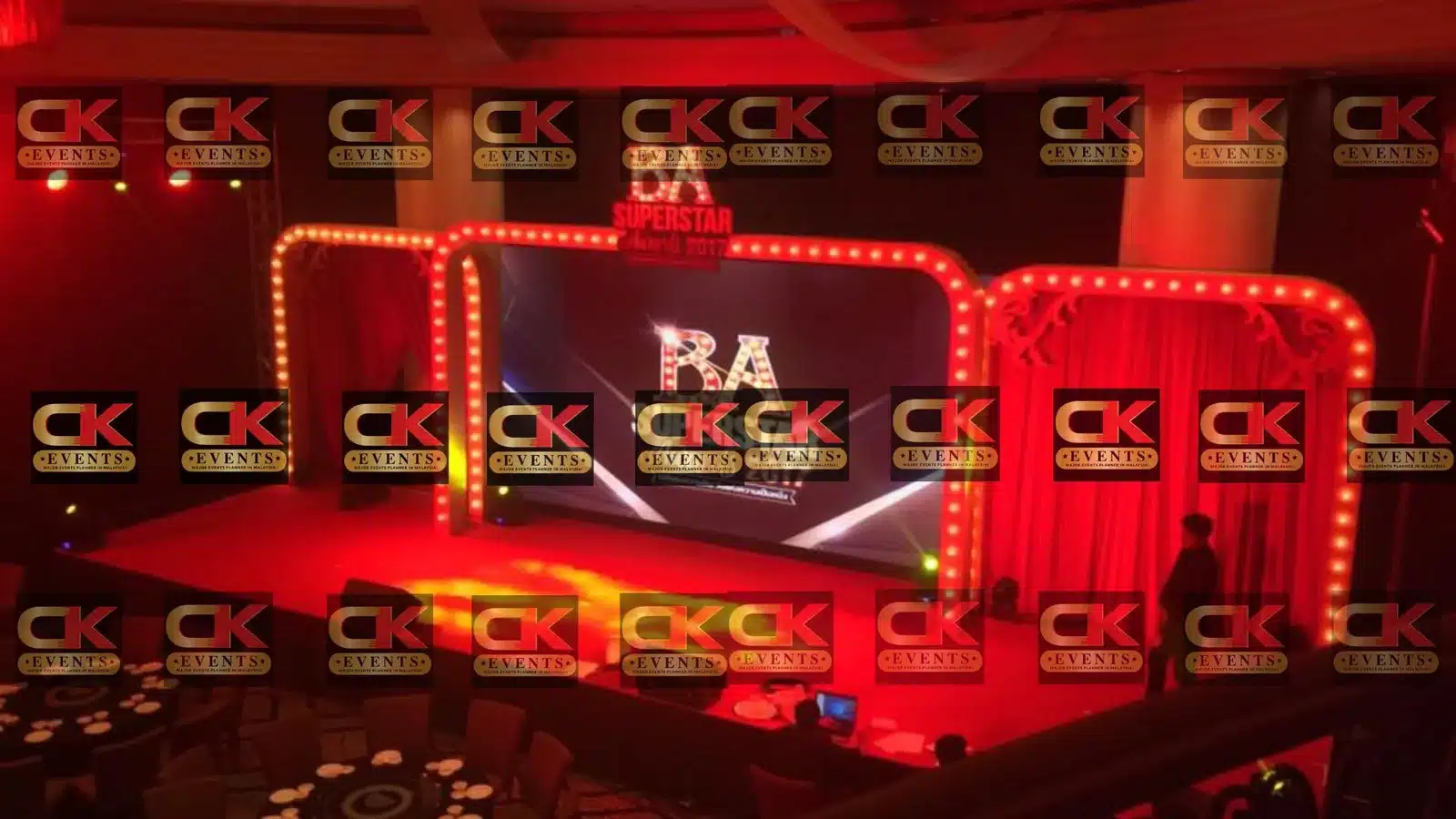 Klang Valley LED screen rental event setup photo